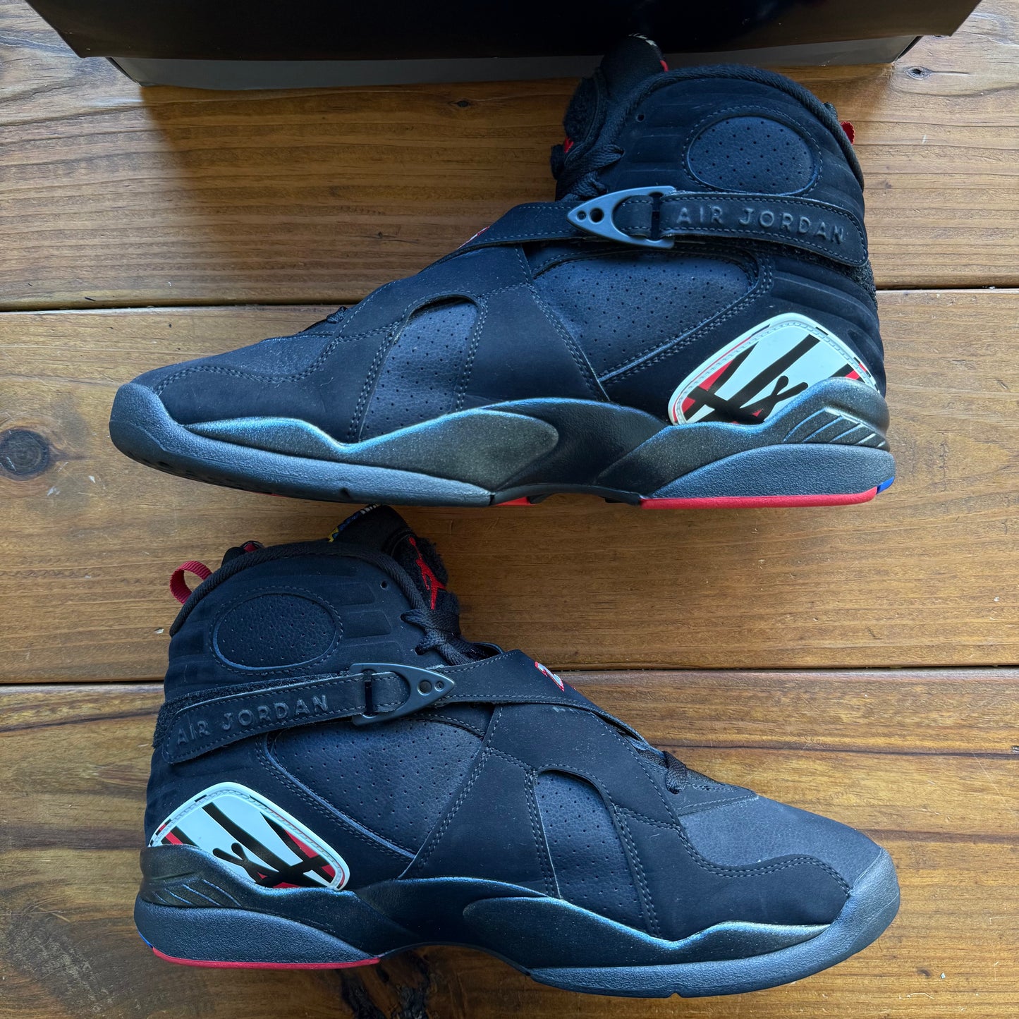 Größe 45,5 – Jordan 8 Retro 'Playoff' 2023 (Gebraucht)