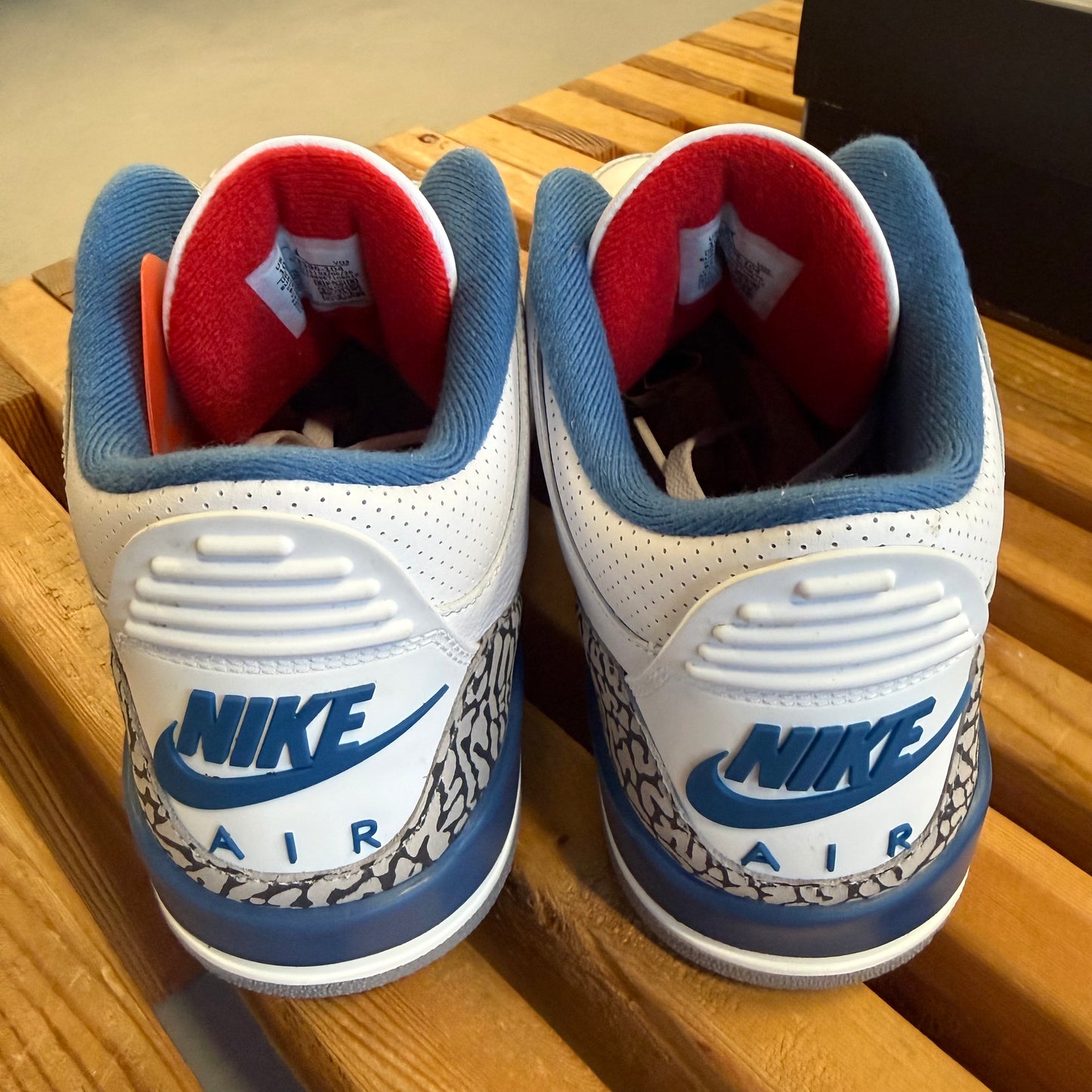 Size 10 - Jordan 3 'True Blue' 2026 (Used)