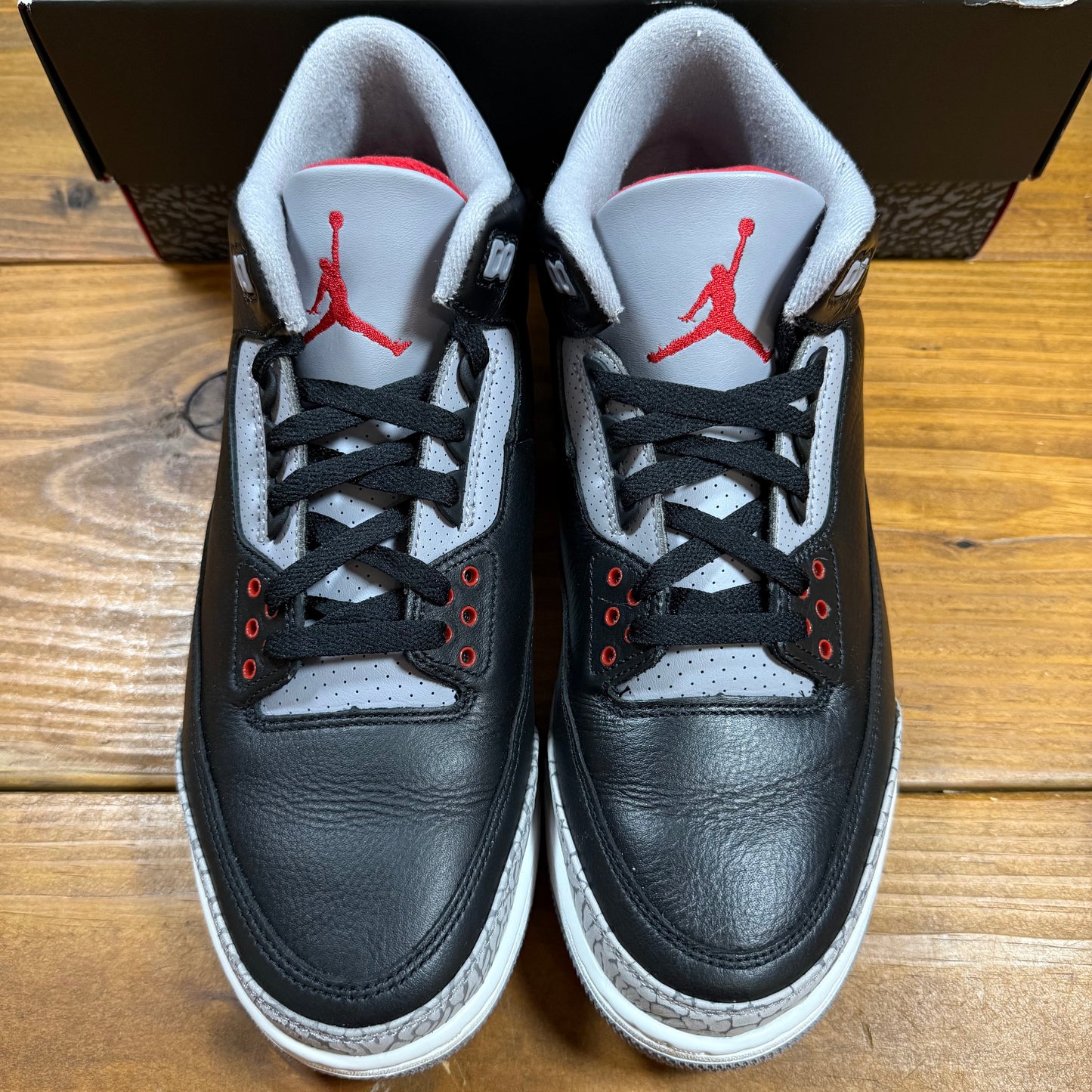 SIZE 11.5 - Jordan 3 Retro OG 'Black Cement' 2024 (Used)