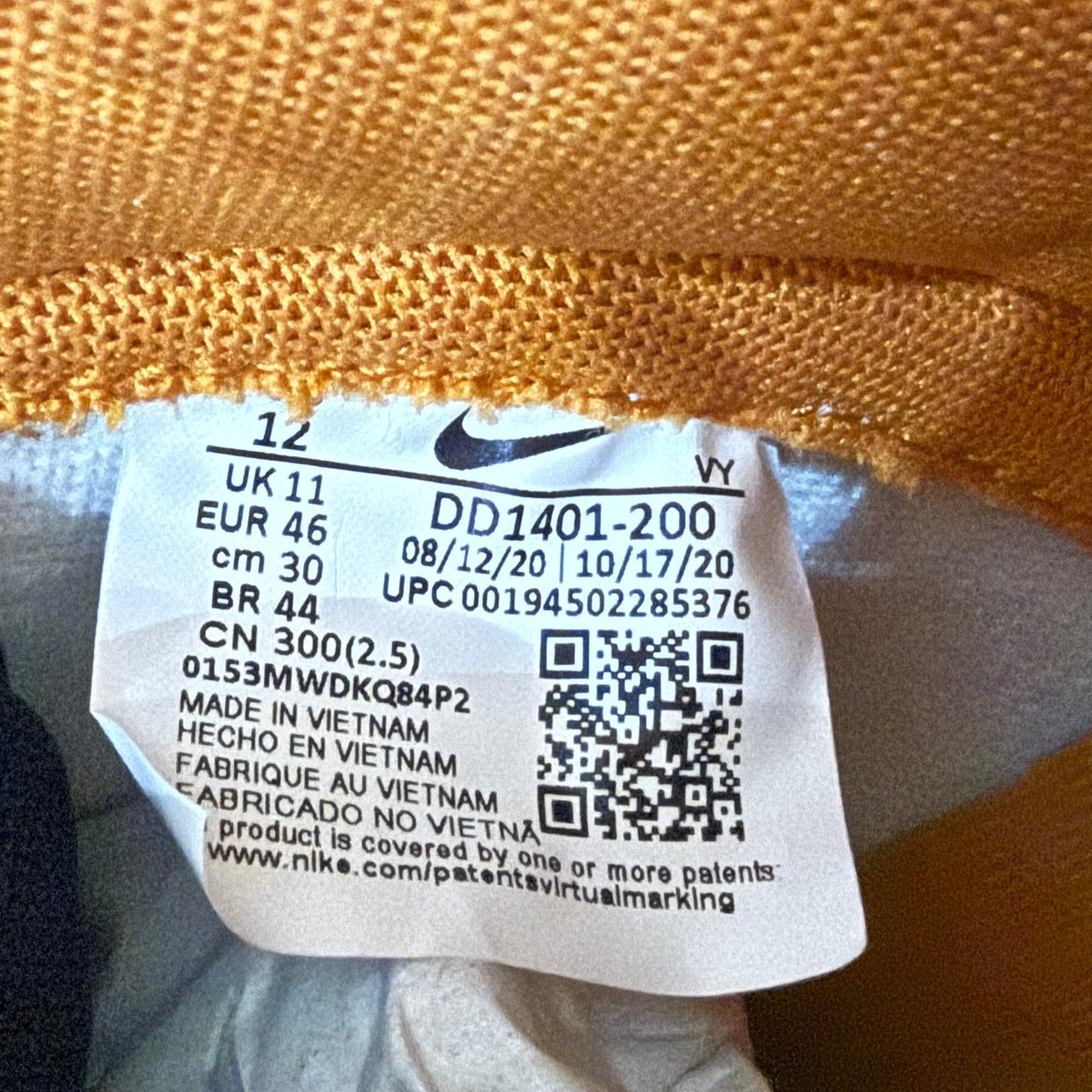 SIZE 12 - Dunk High Premium 'Dark Curry' (Used)