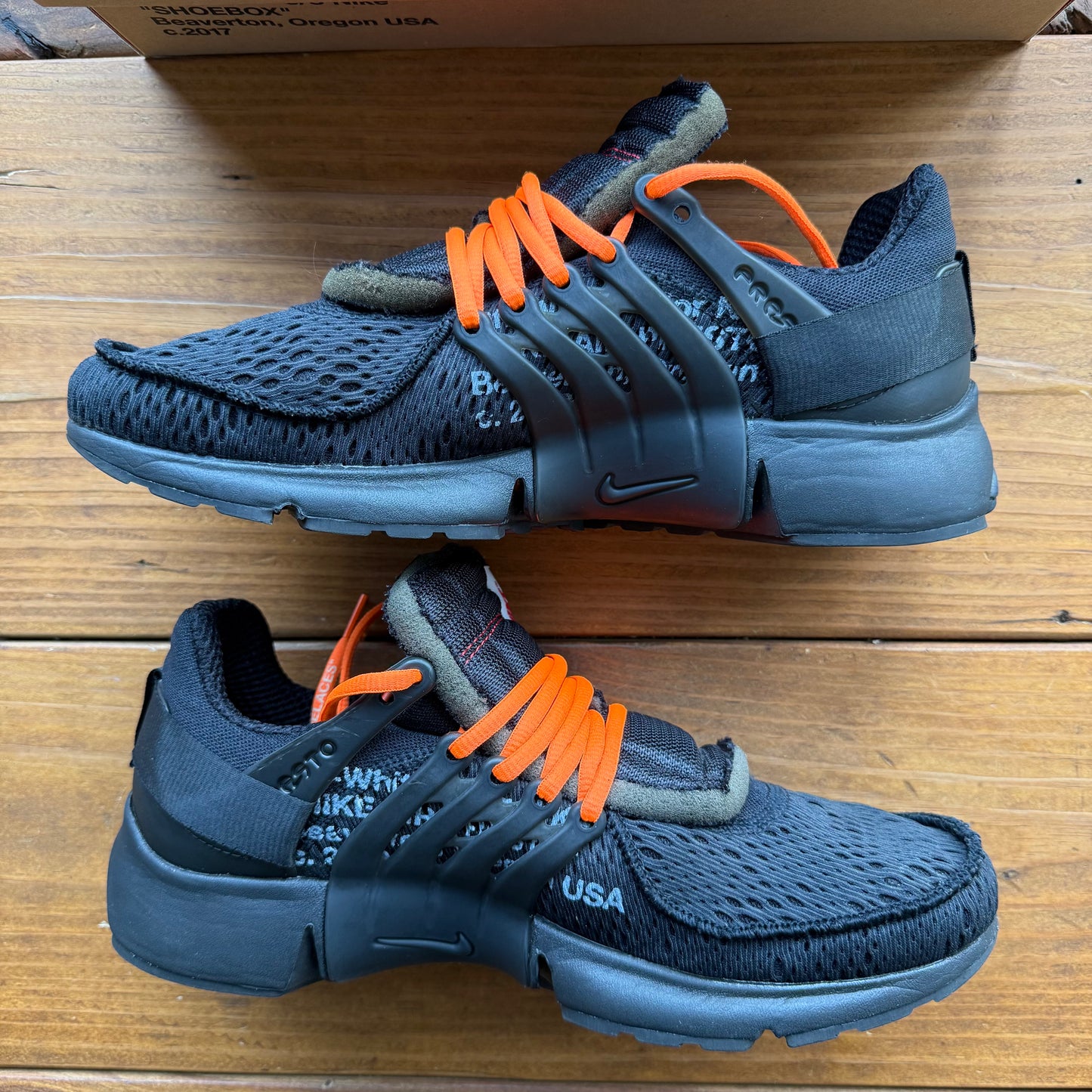Size 10 - Off-White x Air Presto 'Black' (Used)