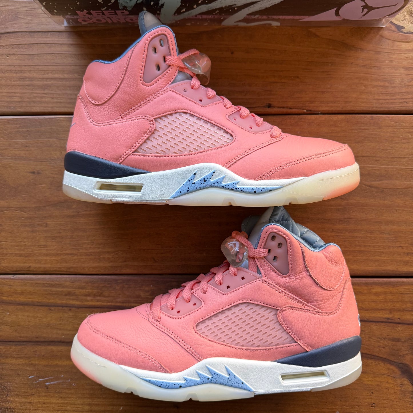 Size 9 - DJ Khaled x Jordan 5 Retro 'We The Best - Crimson Bliss' (Used)