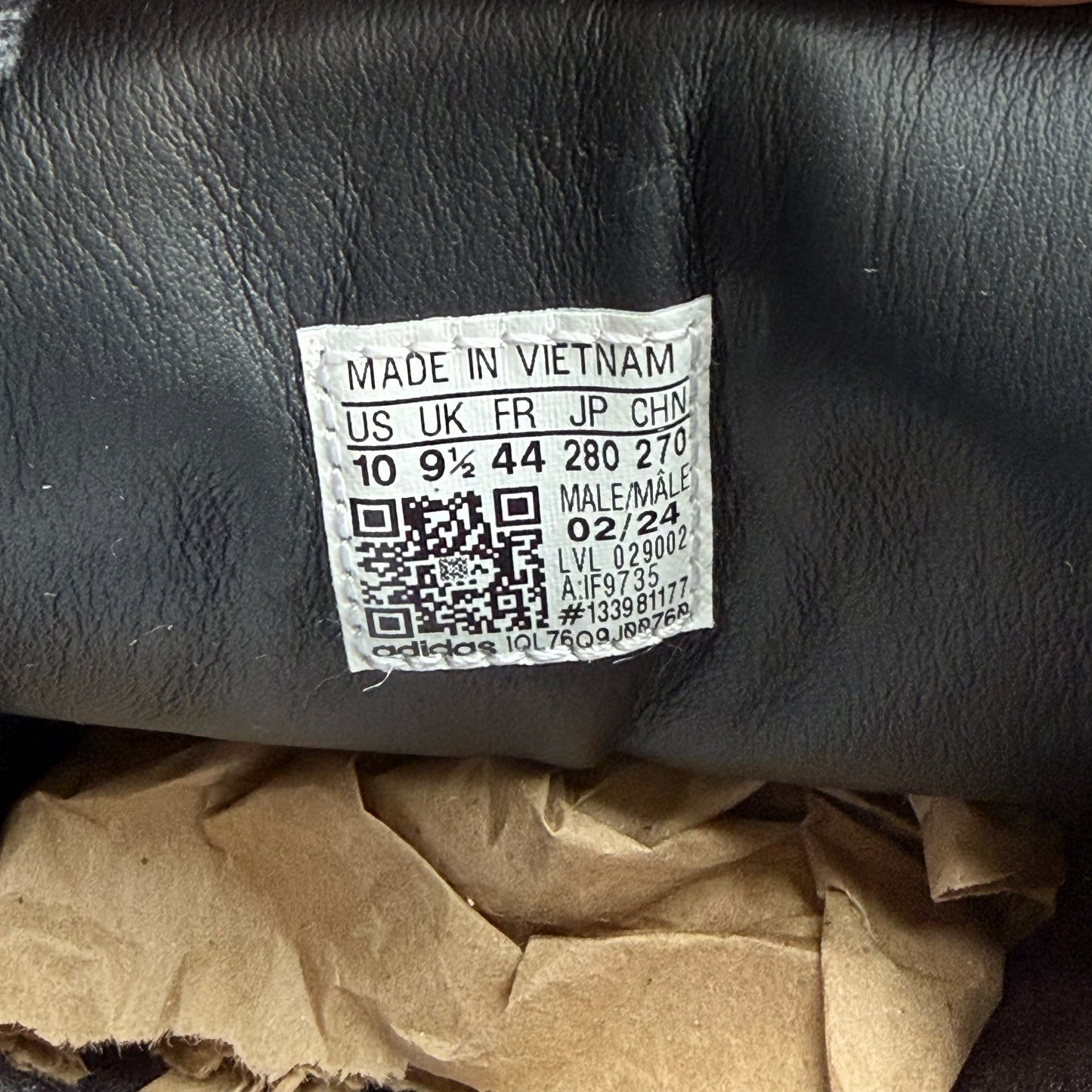 SIZE 10 - Bad Bunny x Gazelle Indoor 'Core White' (Used/No Box)