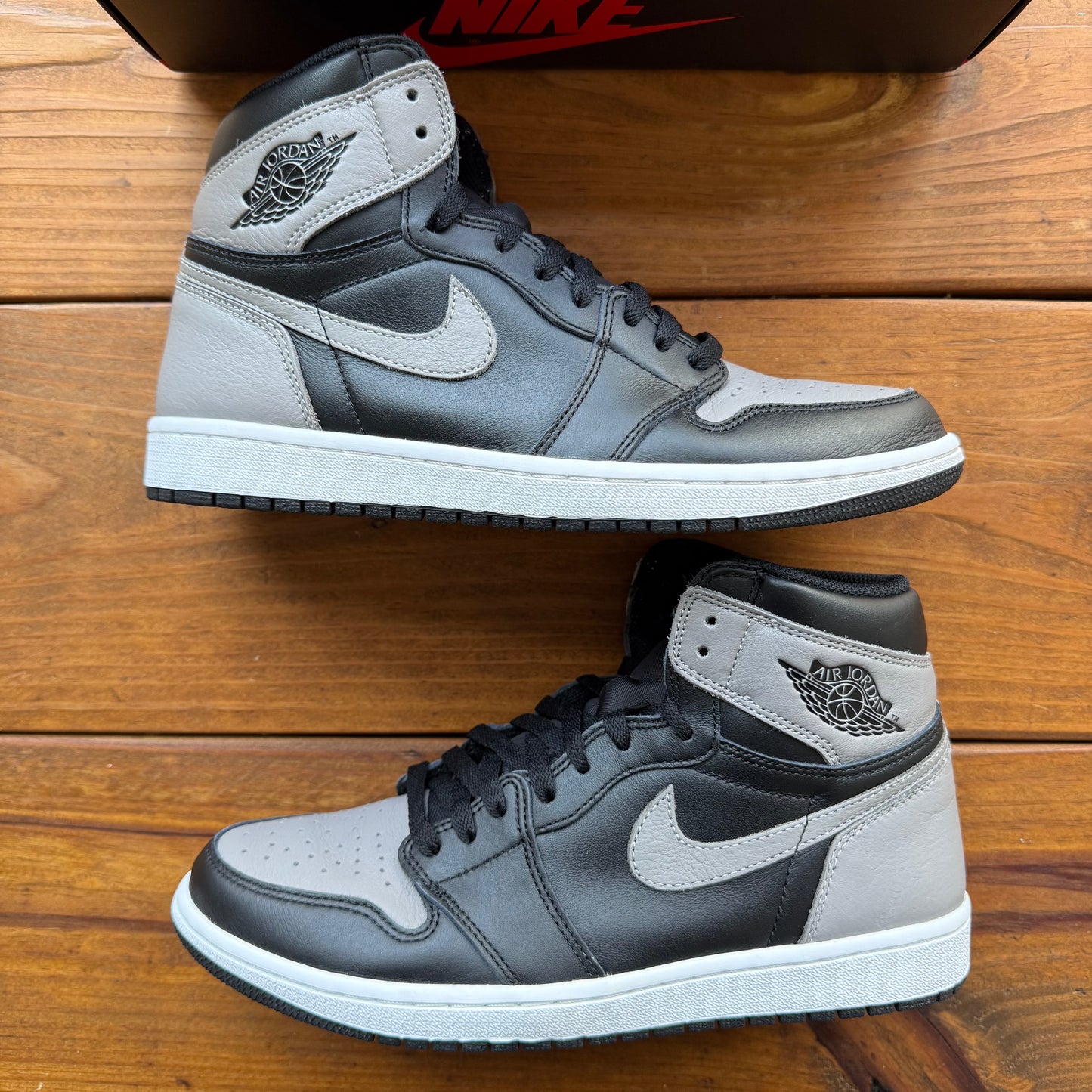Größe 9.5 - Jordan 1 Retro High OG 'Shadow' 2018 (Gebraucht)