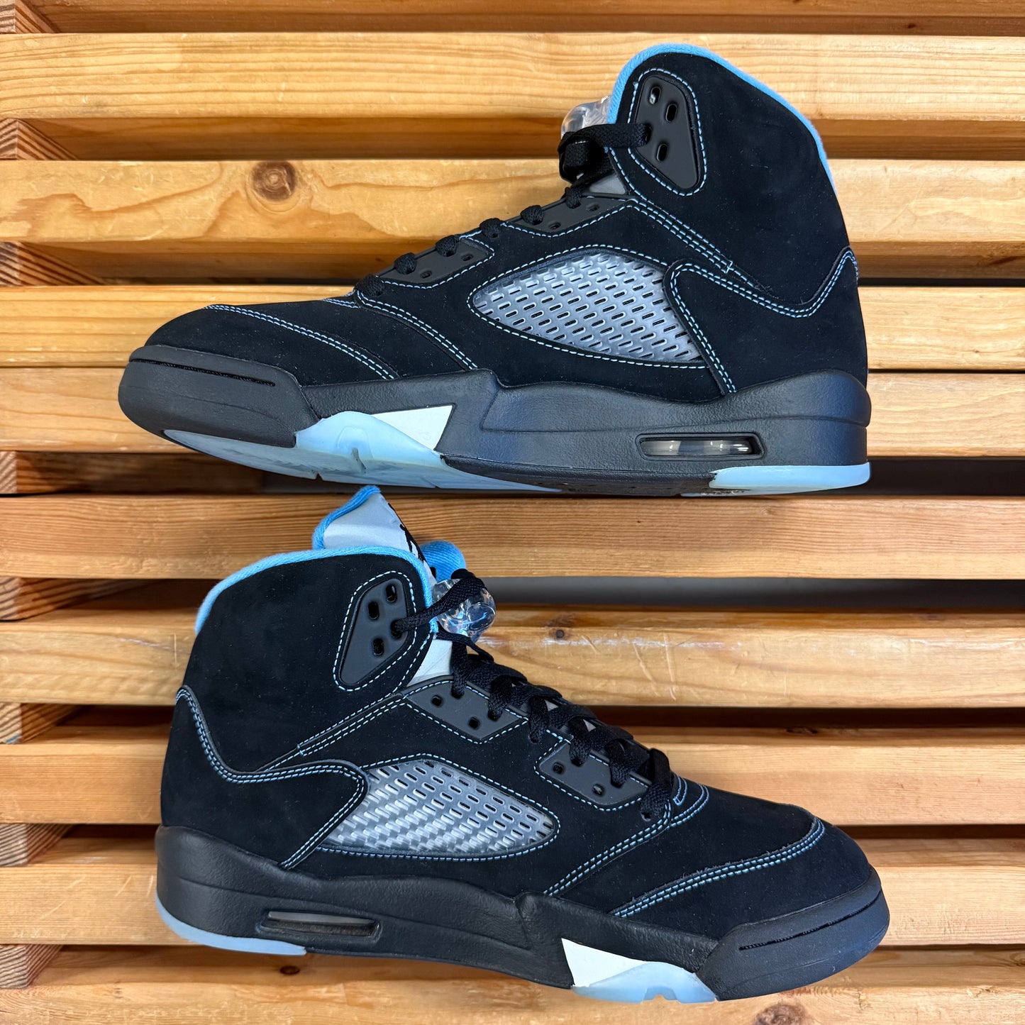 Jordan 5 Retro 'Black Carolina / UNC' 2026 (Used/No Box) - Size 9