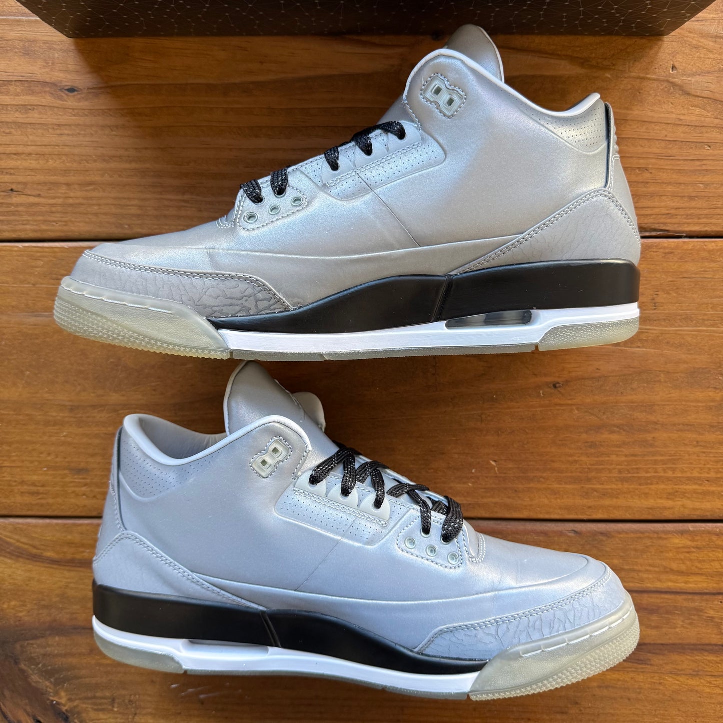 Size 11 - Jordan 3 5Lab3 'Reflective Silver' (Used)