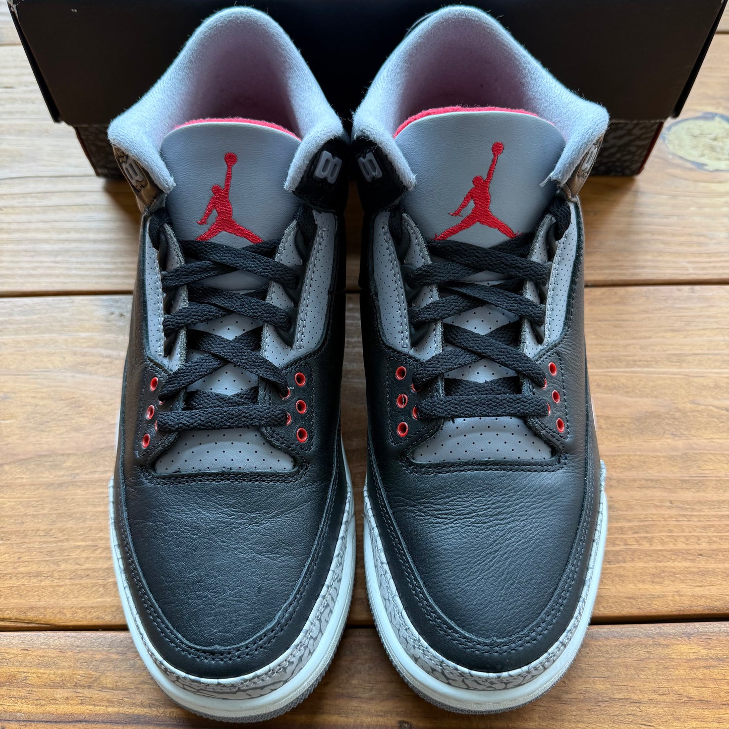 Size 10 - Jordan 3 Retro OG 'Black Cement' 2024 (Used)