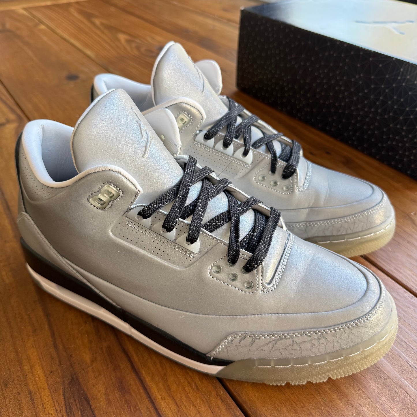 Size 11 - Jordan 3 5Lab3 'Reflective Silver' (Used)