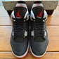 Größe 44 - Jordan 4 Retro 'Bred Reimagined' (Gebraucht)