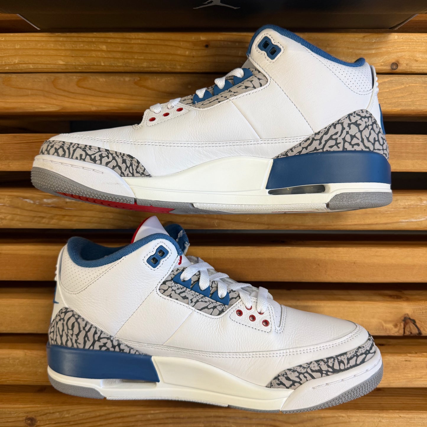 Size 10 - Jordan 3 'True Blue' 2026 (Used)