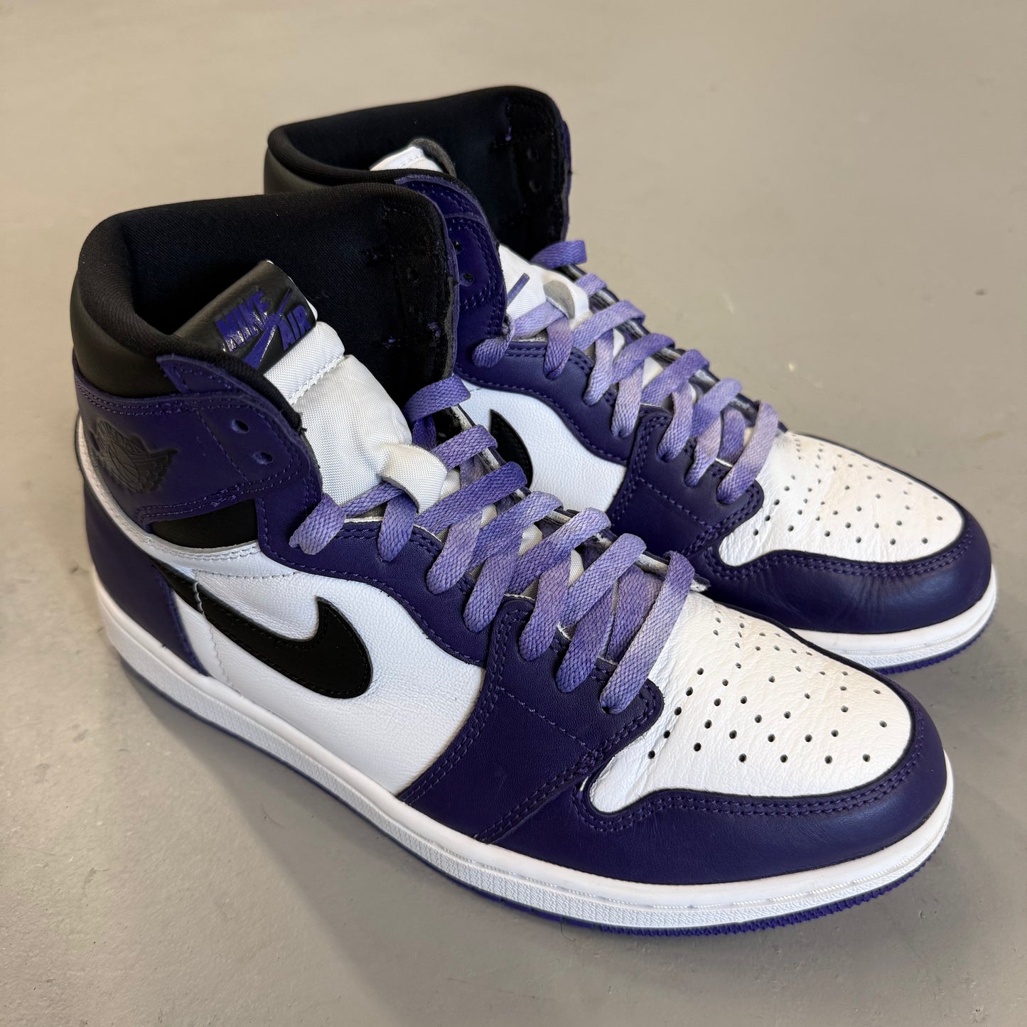 Size 9.5 - Jordan 1 Retro High OG 'Court Purple 2.0' (Used/No Box)
