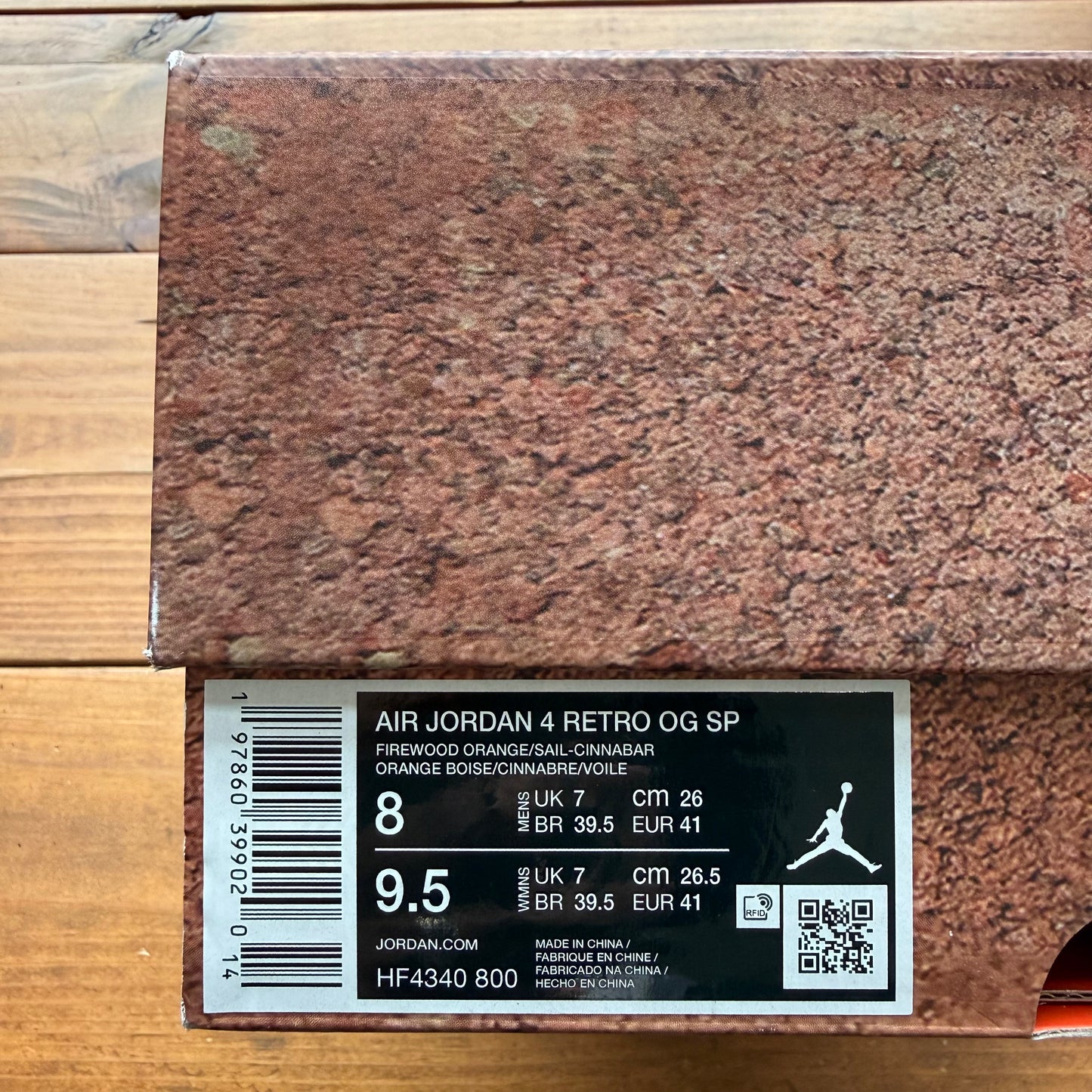 Size 8 - Nigel Sylvester x Jordan 4 Retro OG SP 'Brick By Brick' (Used)