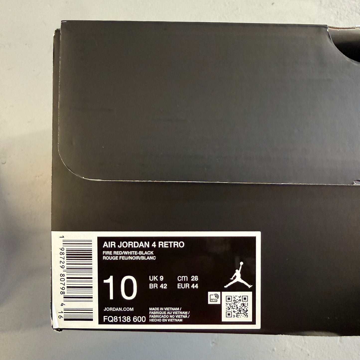 Size 10 - Jordan 4 Retro 'Toro Bravo' 2026 (Used)