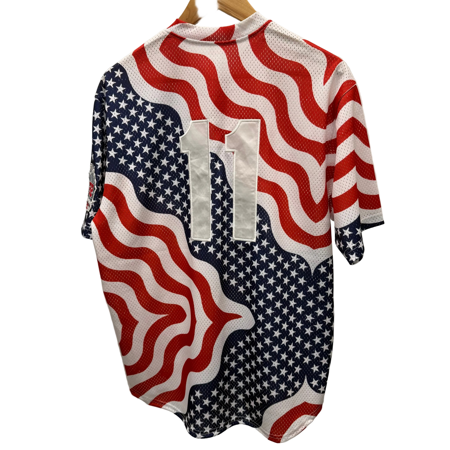 Supreme USA S Logo Baseball Jersey (Pre-Owned) - Small