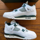Größe 12.5 - Jordan 4 Retro 'Oxidized Green' (Gebraucht)