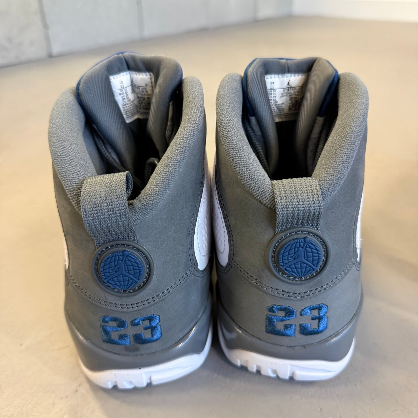 Size 11 - Jordan 9 Retro 'Flint Grey' 2026 (Used)