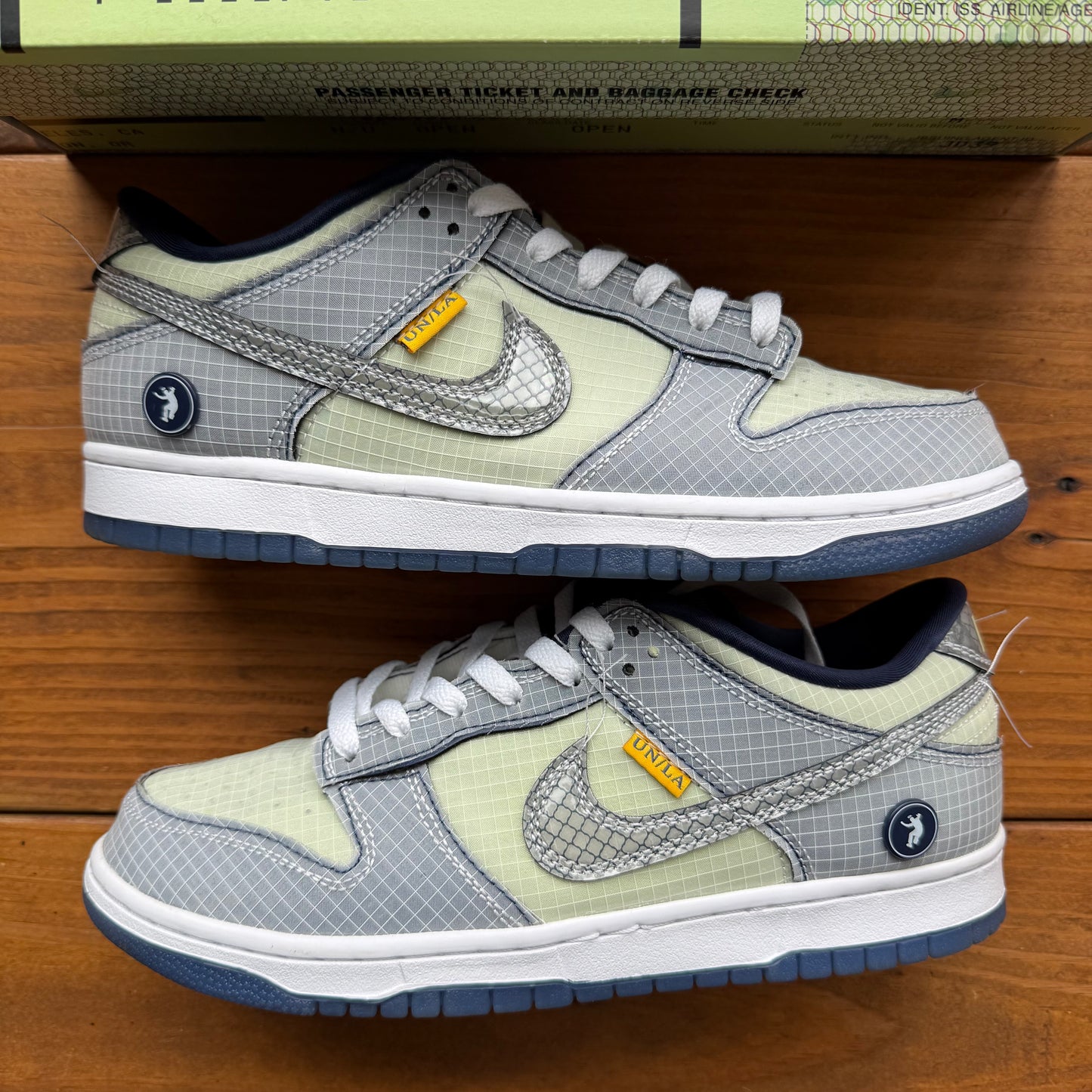 SIZE 8 - Union LA x Dunk Low 'Passport Pack - Pistachio' (Used)