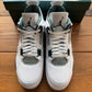 SIZE 12 - Jordan 4 Retro 'Oxidized Green' (Used)