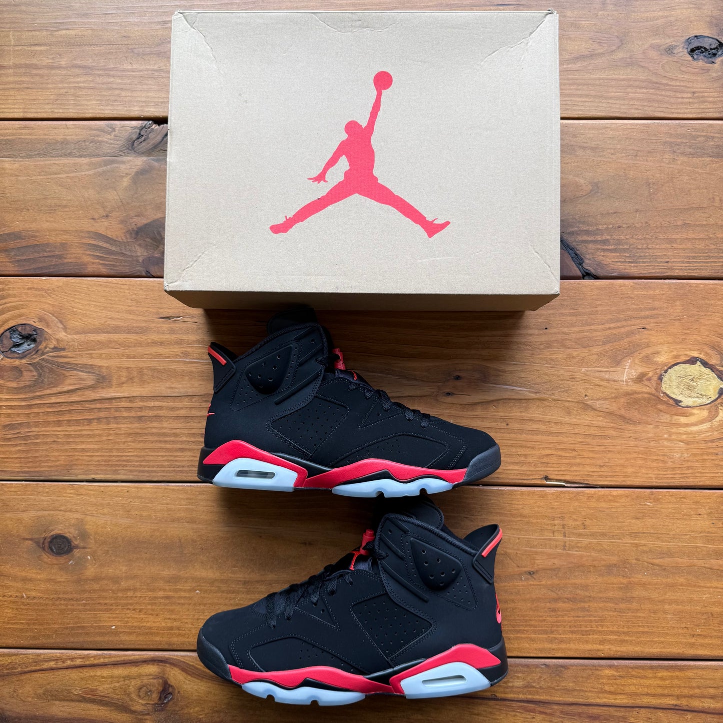 Size 11.5 - Jordan 6 Retro 'Reverse Infrared Salesman' (Used)