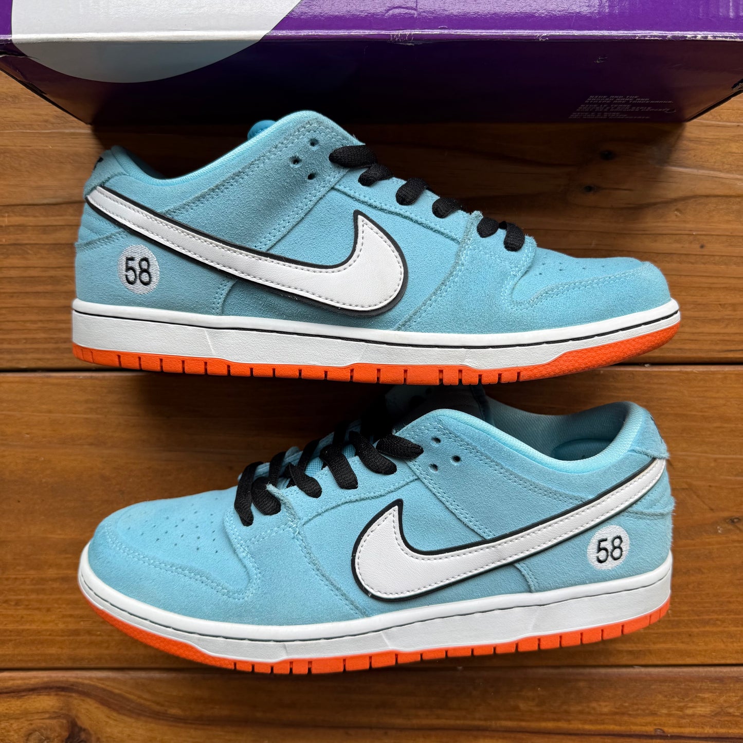 Größe 44,5 – Dunk Low Pro SB 'Gulf' (Gebraucht)