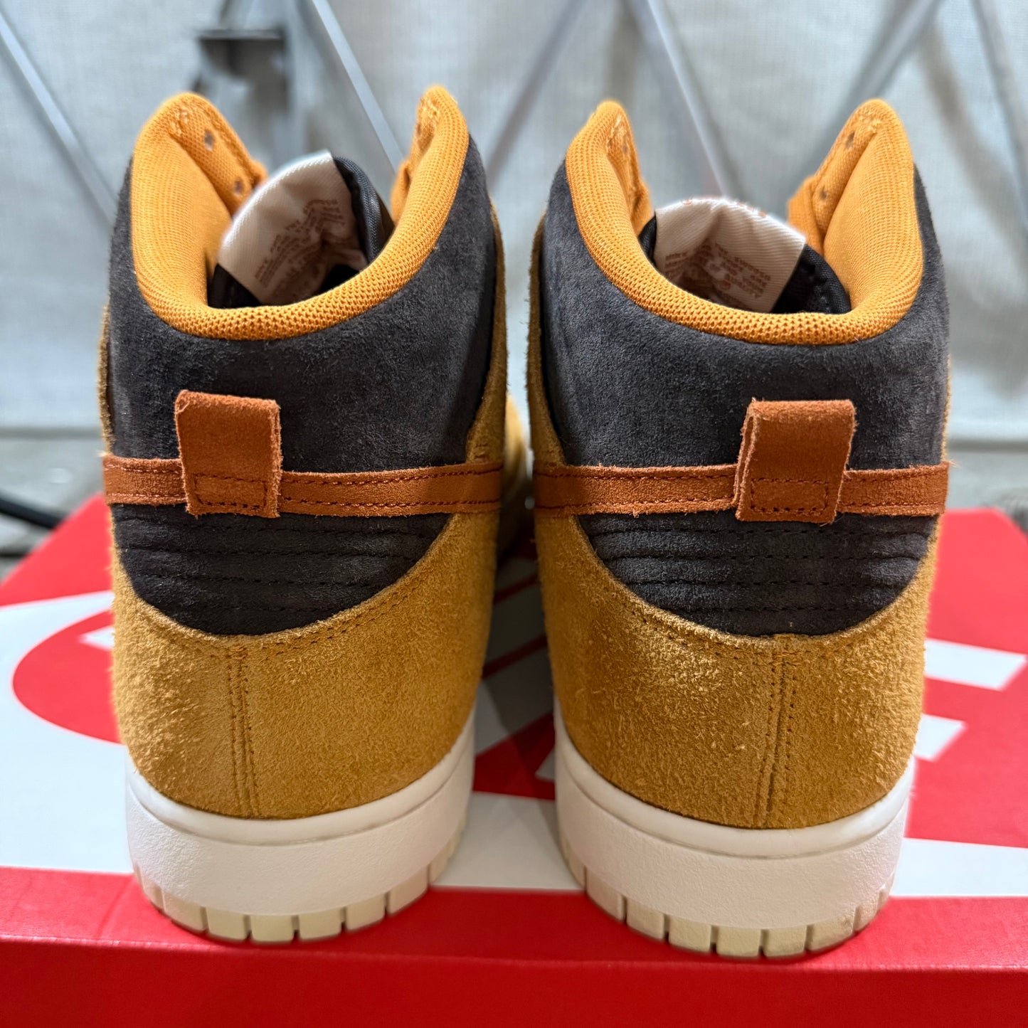 SIZE 12 - Dunk High Premium 'Dark Curry' (Used)