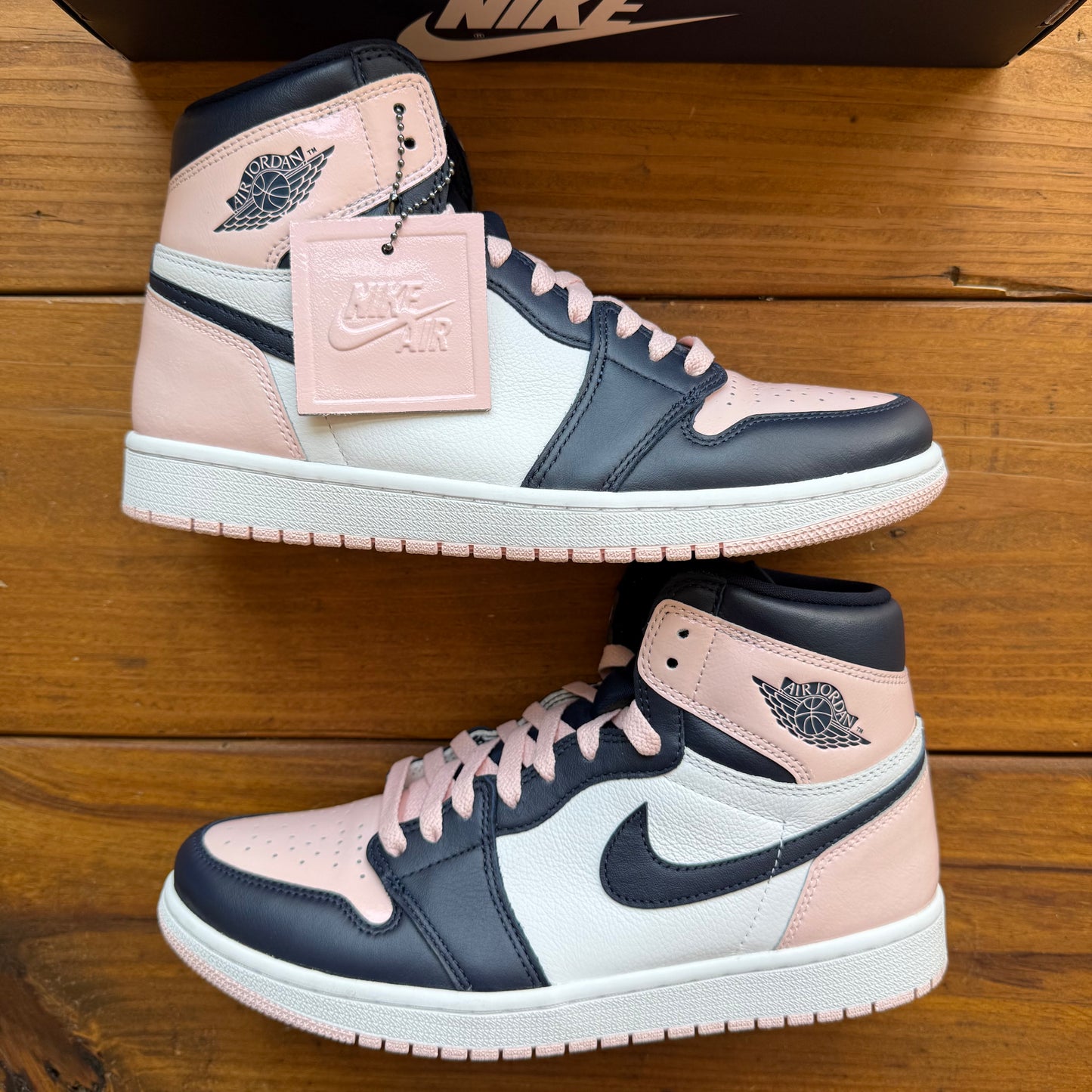 Talla 10.5W/9M - Jordan 1 Retro High OG SE 'Bubble Gum' de mujer (Usado)