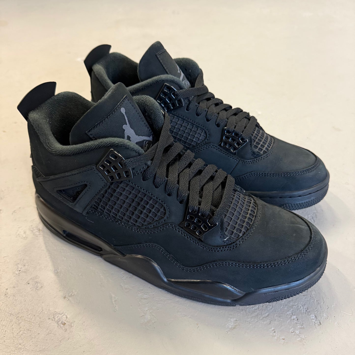 Size 9.5 - Jordan 4 Retro 'Black Cat' 2025 (Used/No Box)
