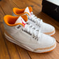 Size 9.5W/8M - Wmns Jordan 3 'Orange Citrus' (Used)