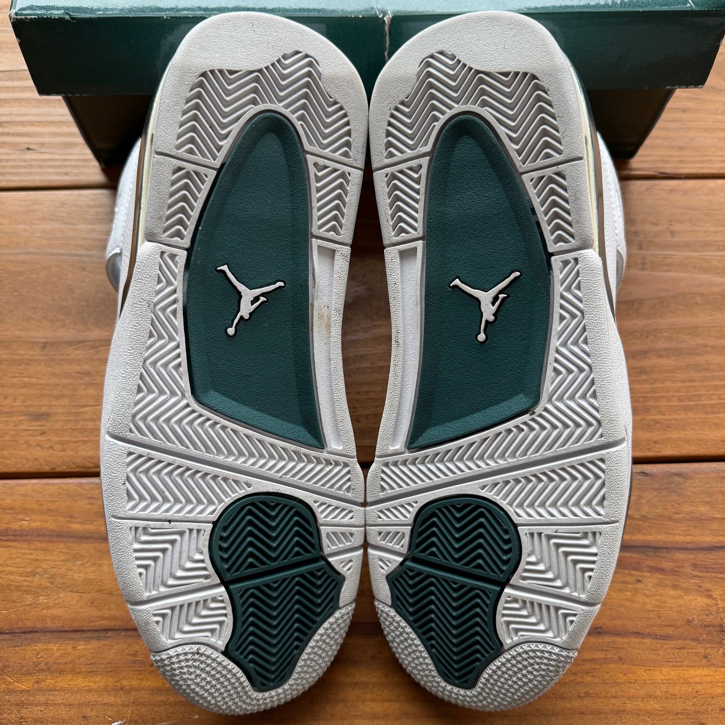 Size 9 - Jordan 4 Retro 'Oxidized Green' (Used)