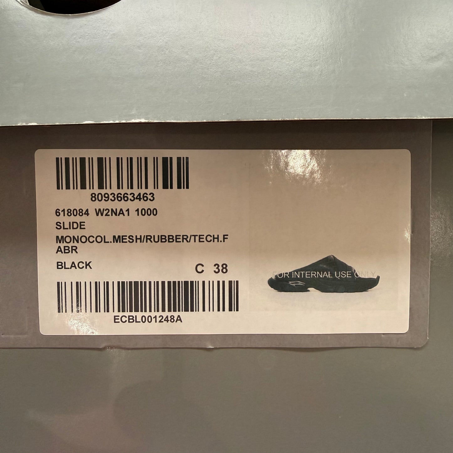 SIZE 38 - BB Triple S Slides (Used)