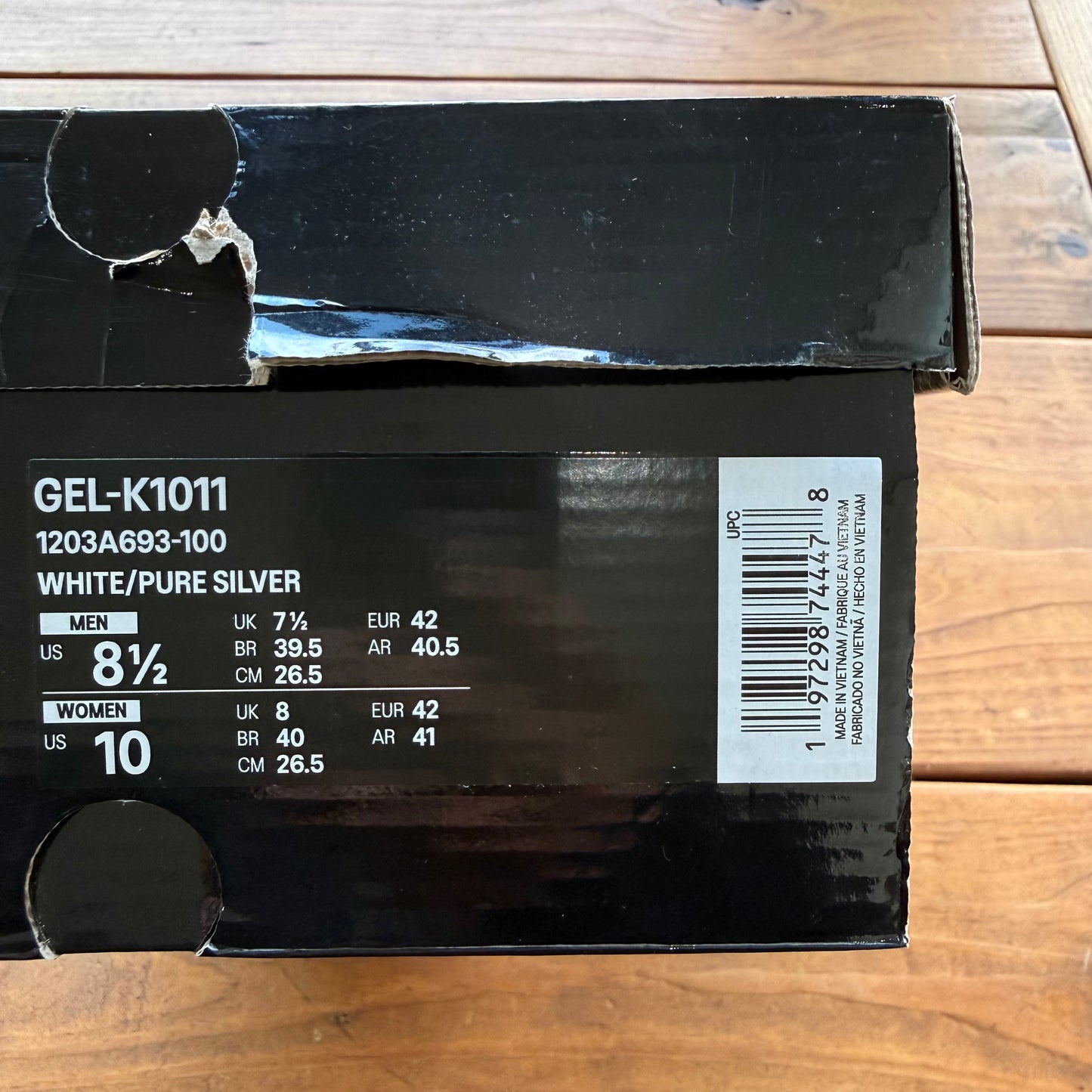 Size 8.5 - Gallery Dept. x Gel K1011 'Mental Energy - Multi-Color' (Used)