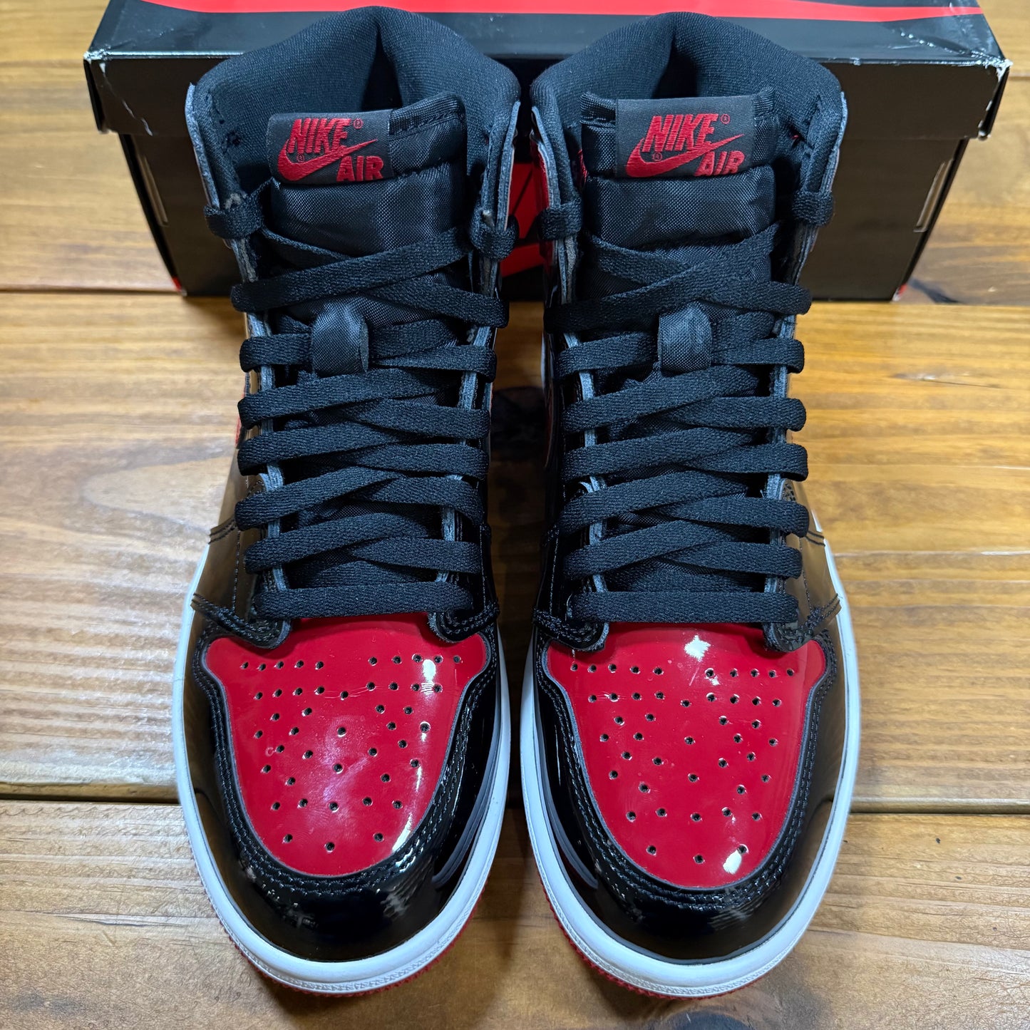SIZE 8 - Jordan 1 Retro High OG 'Patent Bred' (Used)