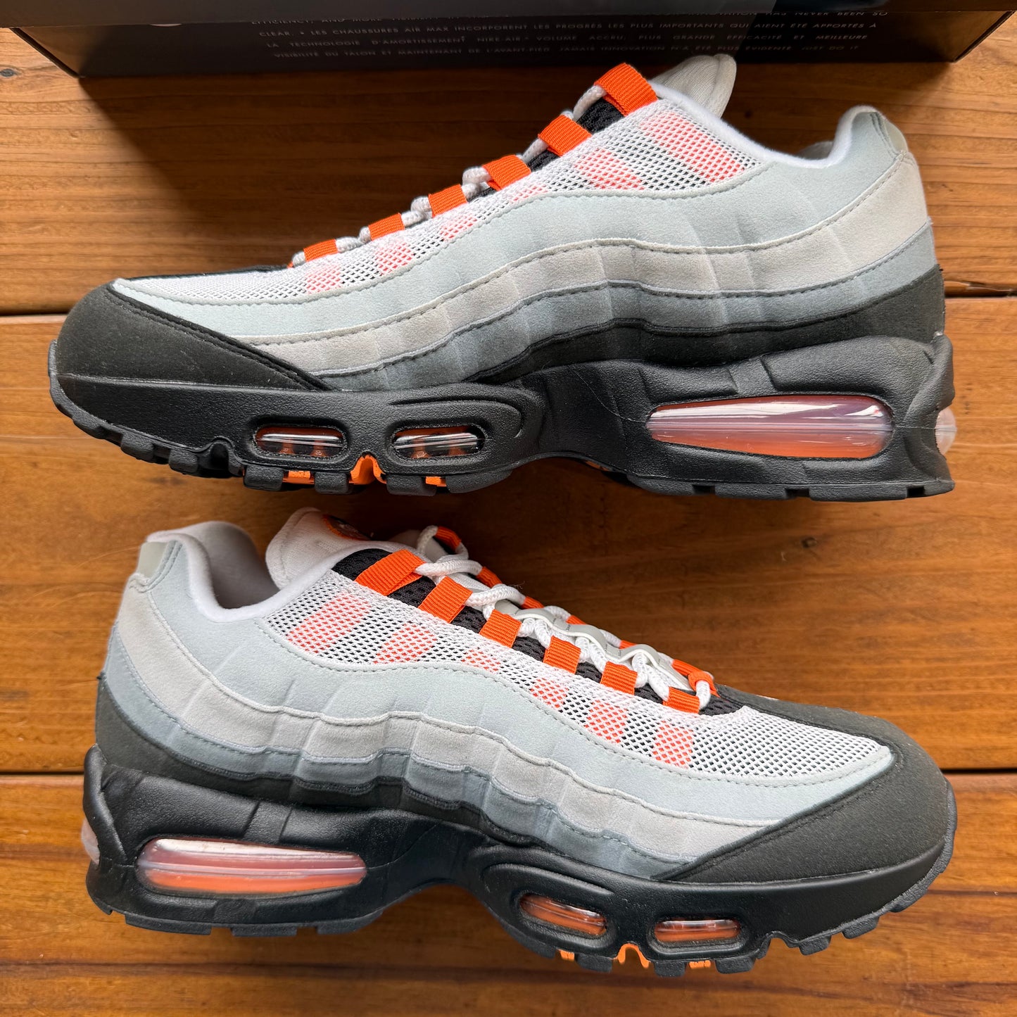 Size 8 - Air Max 95 OG 'Bright Mandarin' 2025 (Used)
