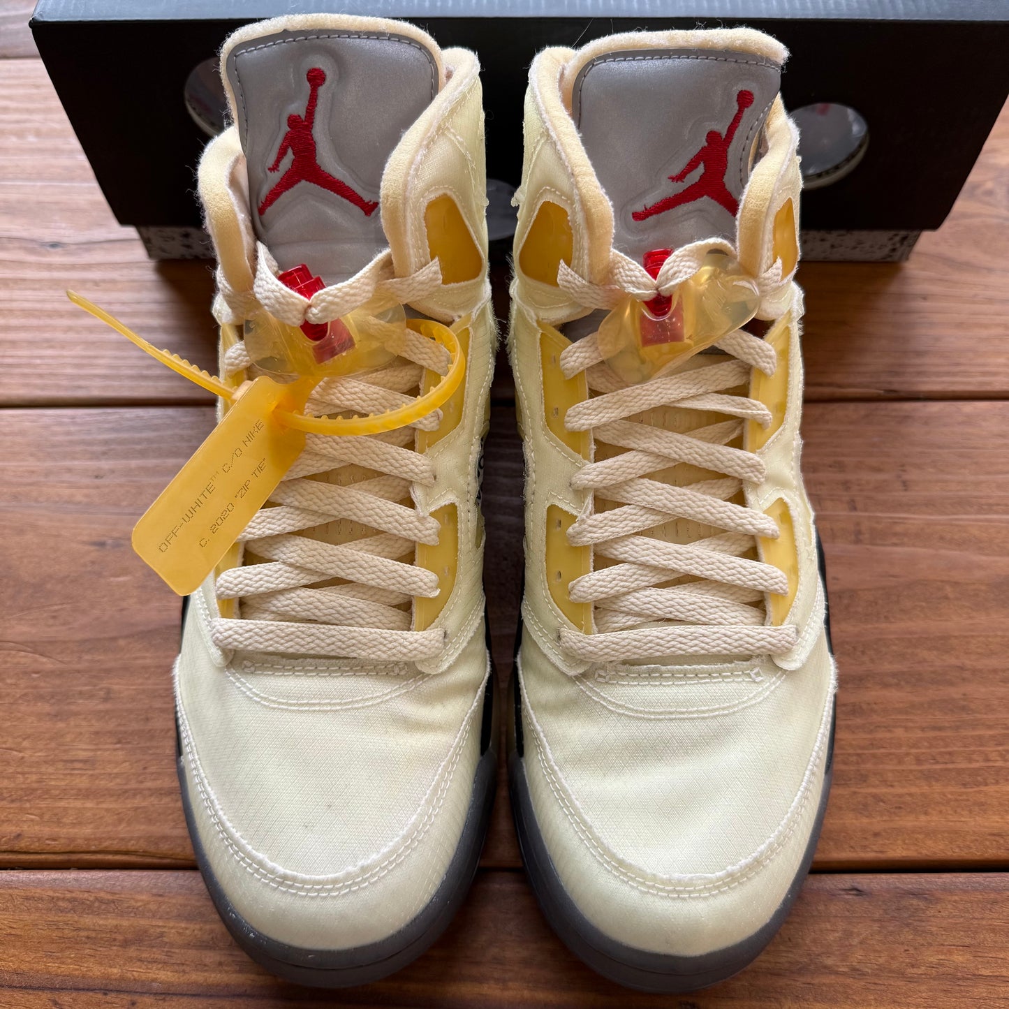 Size 8 - Off-White x Jordan 5 SP 'Sail' (Used)