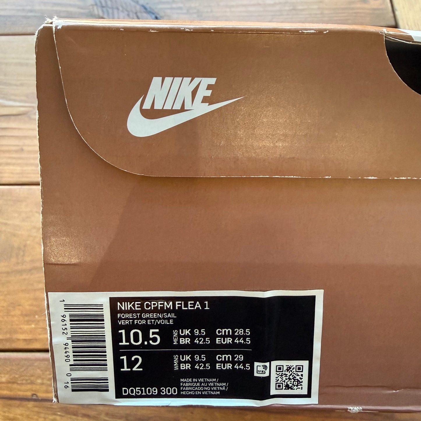 Size 10.5 - Cactus Plant Flea Market x CPFM Flea 1 'Overgrown' (Used)