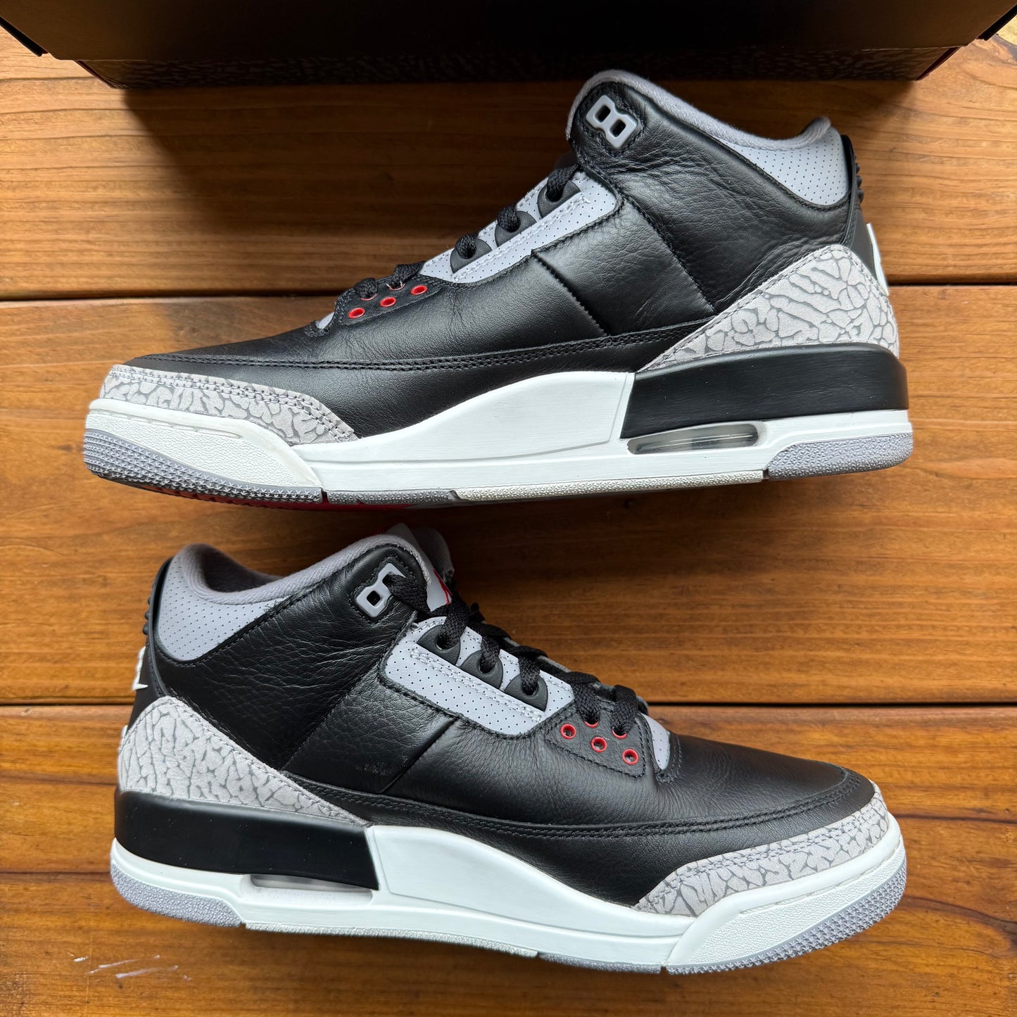 Size 10 - Jordan 3 Retro OG 'Black Cement' 2024 (Used)