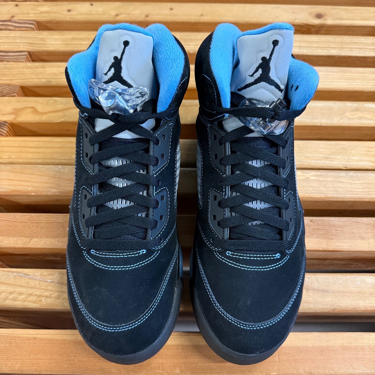 Jordan 5 Retro 'Black Carolina / UNC' 2026 (Used/No Box) - Size 9