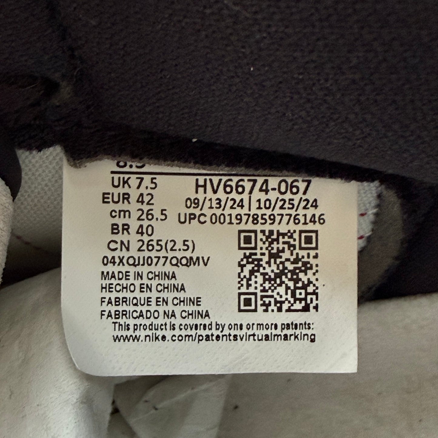 Size 8.5 - Jordan 1 Retro High '85 OG 'Bred / Banned' 2025 (Used)