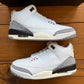 Size 8 - Jordan 3 Retro 'White Cement Reimagined' (Used)