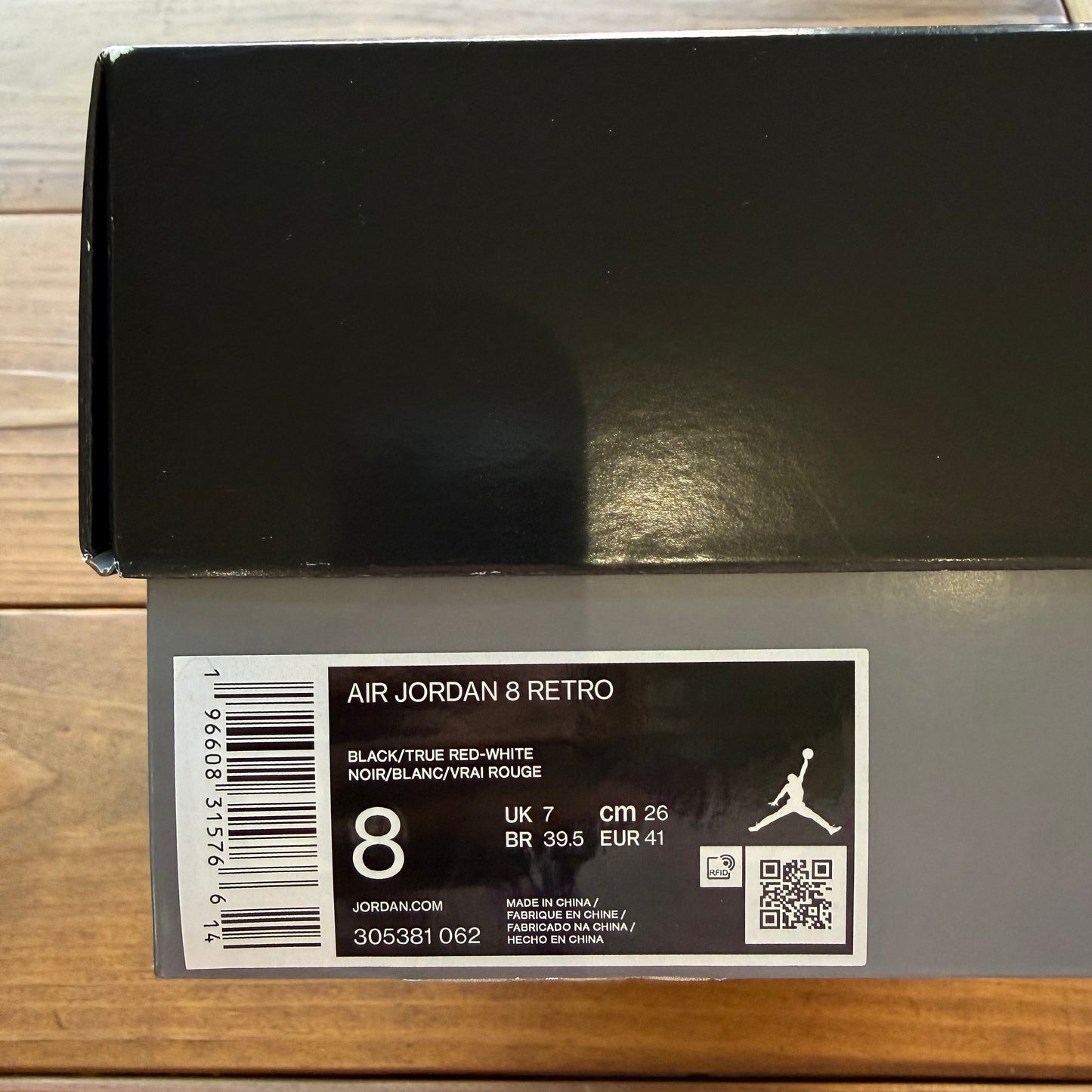 SIZE 8 - Jordan 8 Retro 'Playoff' 2023 (Used)