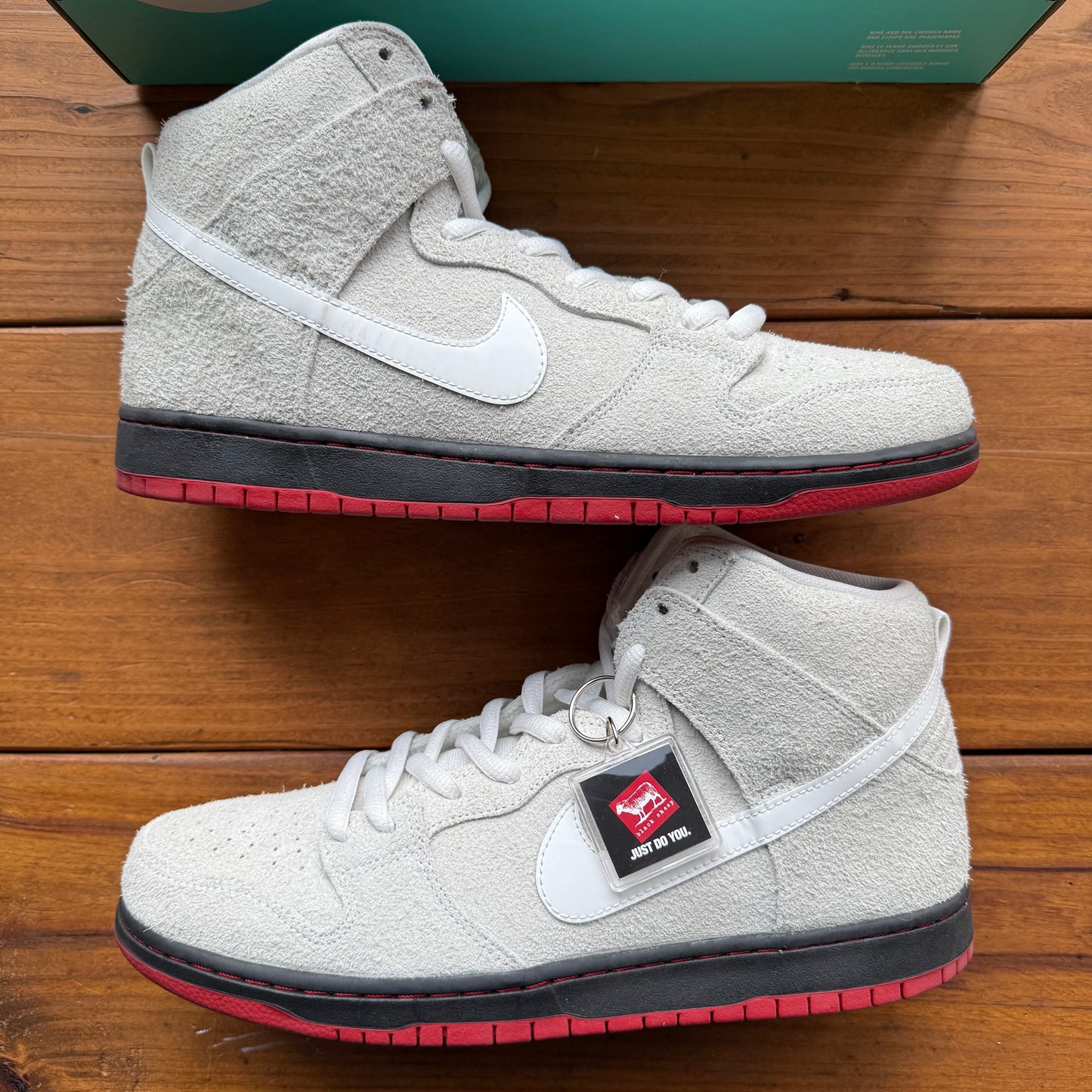 SIZE 12 - Black Sheep x SB Dunk High 'Black Sheep' (Used)