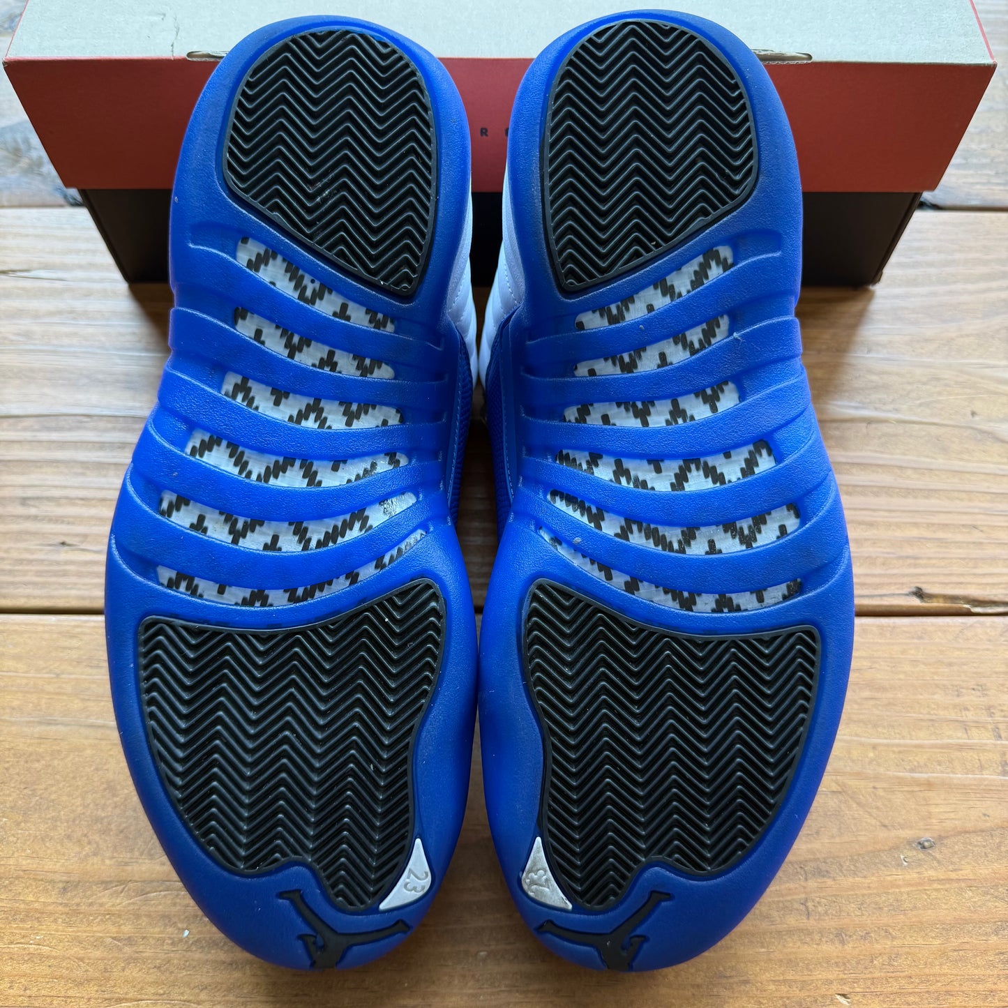 Talla 10.5 - Jordan 12 Retro 'Blueberry' (Usado)