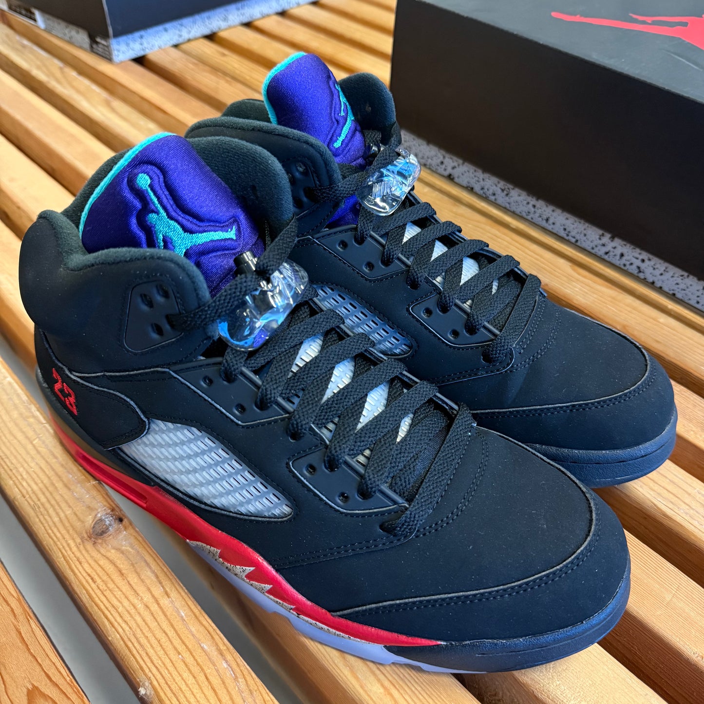 Size 10.5 - Jordan 5 Retro 'Top 3' (Used)