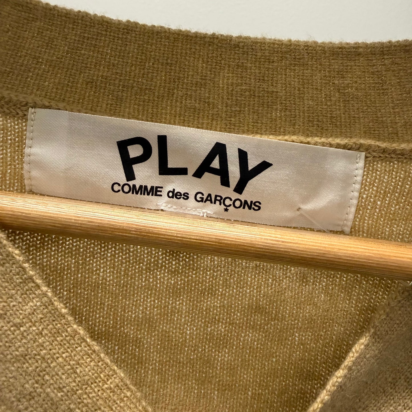 CDG Cardigan 'Tan' (Pre-Owned) - XL