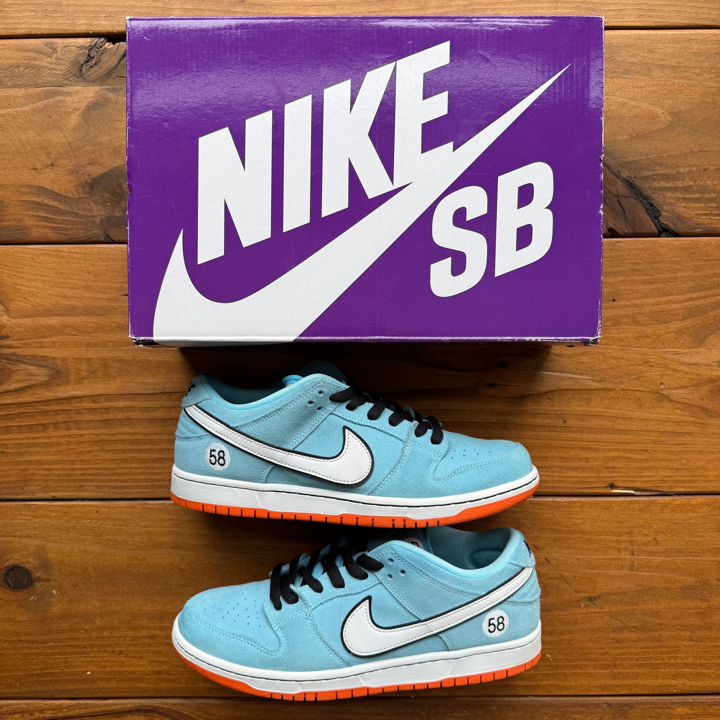 Größe 44,5 – Dunk Low Pro SB 'Gulf' (Gebraucht)