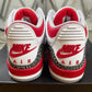 SIZE 12 - Jordan 3 Retro 'Fire Red' 2022 (Used)