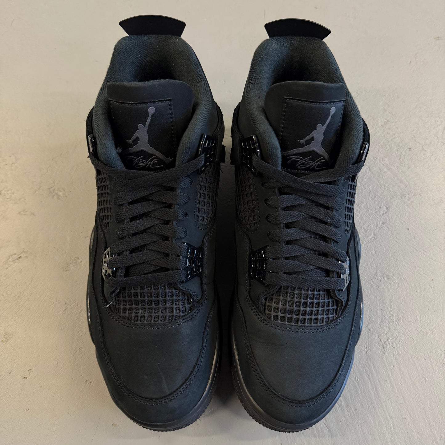 Size 9.5 - Jordan 4 Retro 'Black Cat' 2025 (Used/No Box)