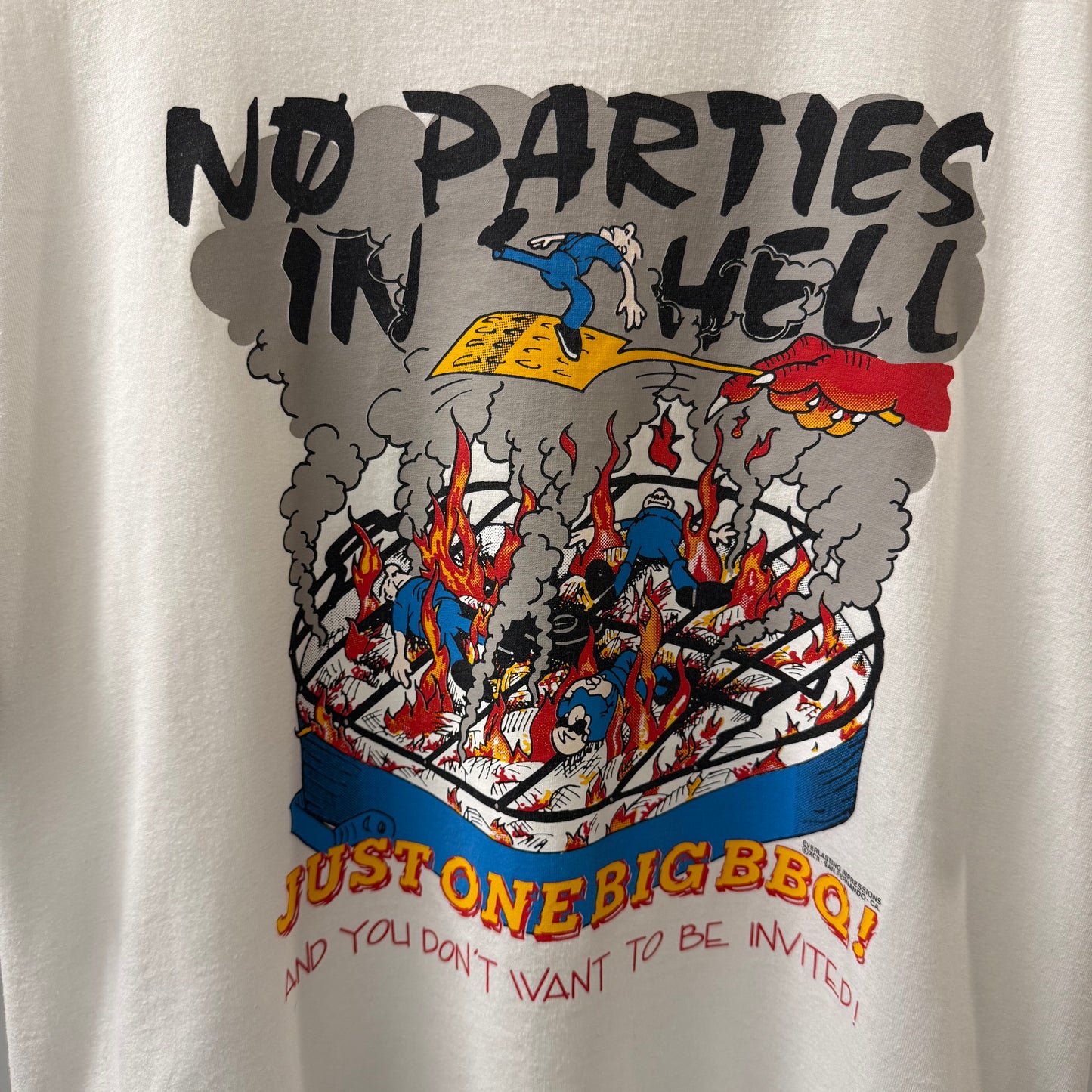 XL - Vintage No Parties Tee