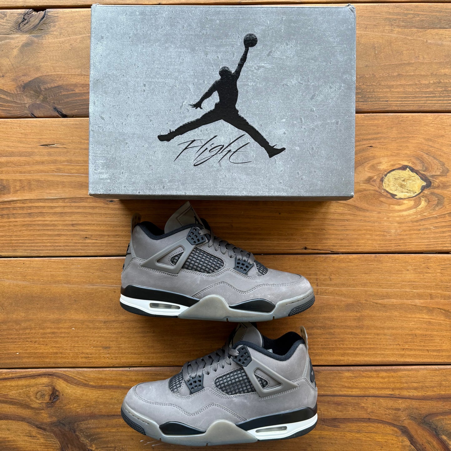Size 9.5 - Jordan 4 Retro 'Cave Stone' (Used)