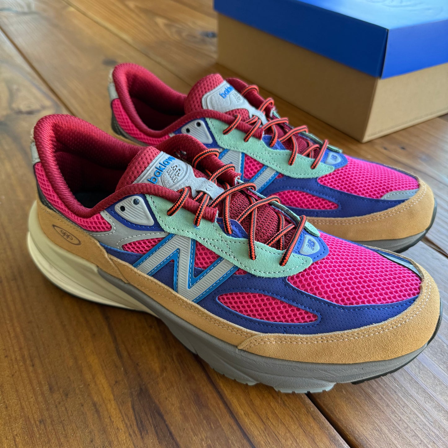 Größe 8.5 - New Balance Action Bronson x 990v6 Made in USA 'Amazõnia' (Gebraucht)